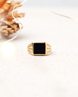 18K Plated Stephen Ring