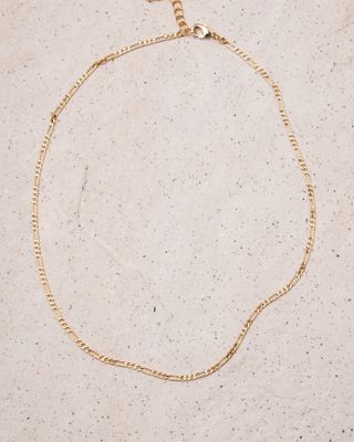 16K Plated Arranged Chain Necklace