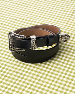 Thunderstruck Leather Belt