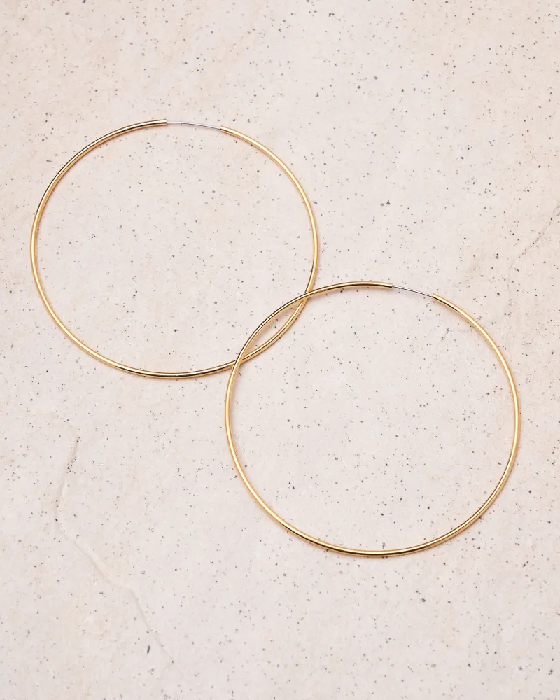 Stella Hoop Earrings