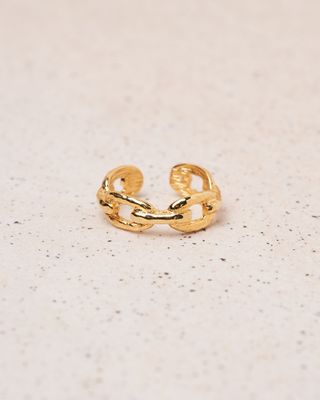 16K Plated Alison Ring