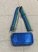 A Metallic crossbody bags