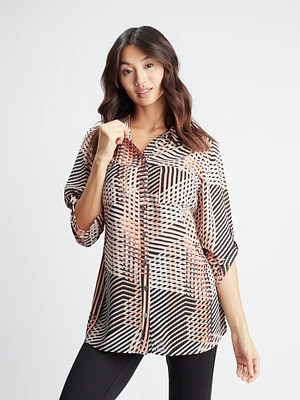 Blouse à manches 3/4