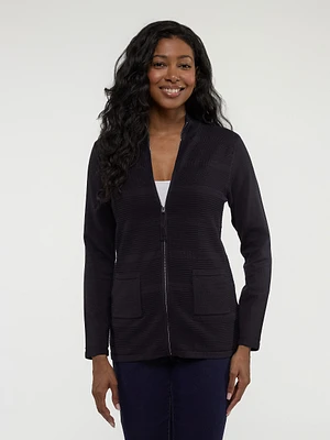 Knit cardigan