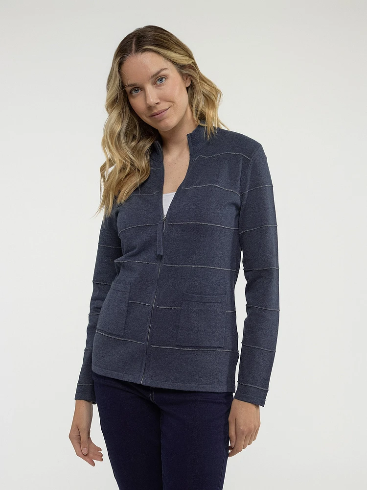 Knit cardigan