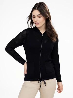 Knit cardigan