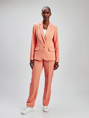 Semi-fitted blazer