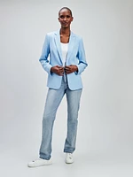 Semi-fitted blazer