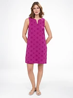 A line midi dress