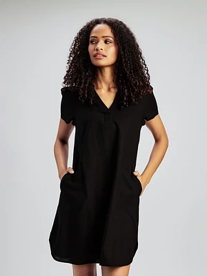 A line midi dress