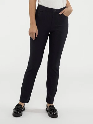Pantalon droit semi-ajusté - Petite