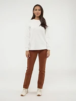 Long-sleeve loose fit t-shirt