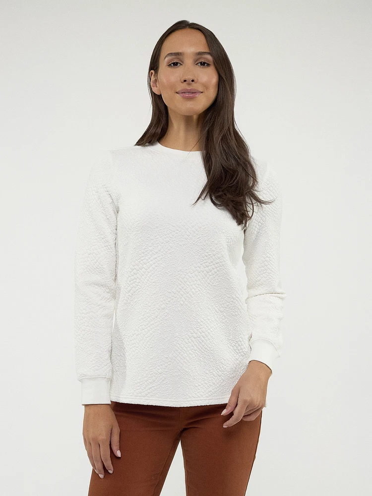 Long-sleeve loose fit t-shirt