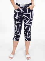 Capri skinny ajusté à enfiler