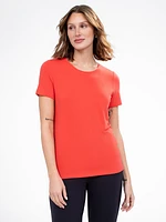 T-shirt semi-ajusté à manches courtes