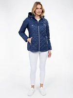 Manteau court semi-ajusté