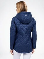 Manteau court semi-ajusté