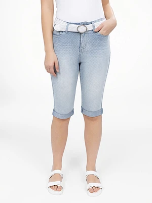 Bermuda en denim