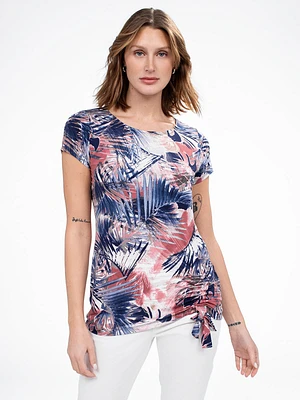 T-shirt semi-ajusté à manches courtes