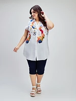 Blouse à manches courtes