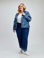 Veste en denim réversible