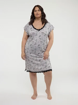 Straight nightgown