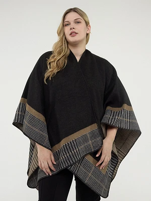 Poncho en tricot