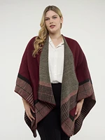 Poncho en tricot
