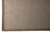 ESTERA SISAL - MARRON - BORDE MARRON - 3X4