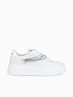 Crime Force 1 White Leather