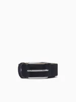 U Belt U35k5e navy suede