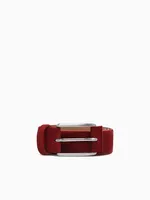 U Belt U35k5e dk.red suede