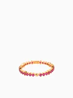 Etoile Bangle - Ruby Corundum