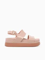 Cosmic Sandal Next Beige Black jelly