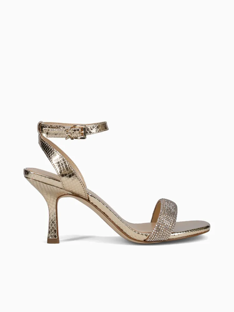 Carrie Sandal Pale Gold Metallic