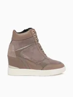 D Maurica B Dk.taupe Suede Nappa