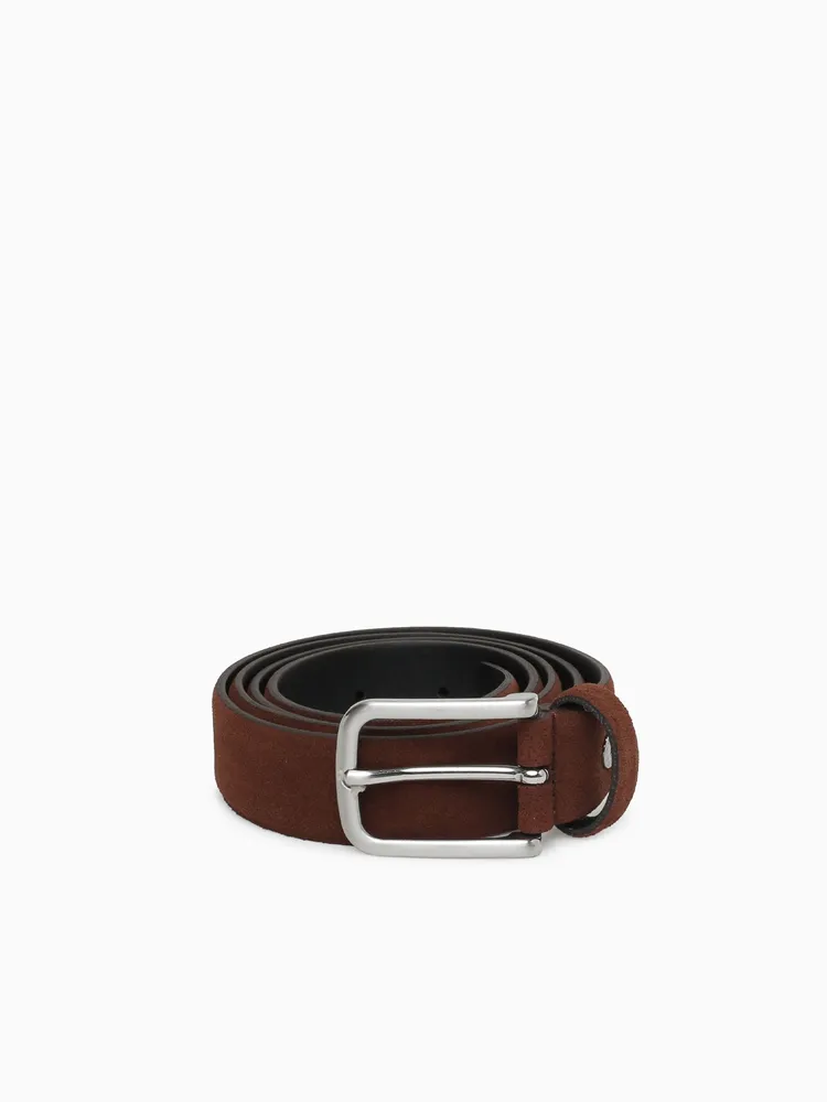 U Belt U36k5e lt.brown suede