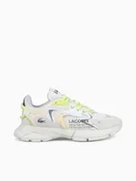 L003 Neo 223 1 Offwht Ltgrn leather Mesh