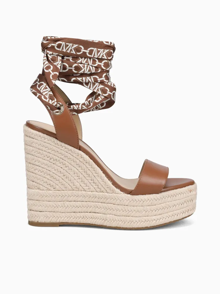 Esme Wedge Espadrille Luggage Vachetta