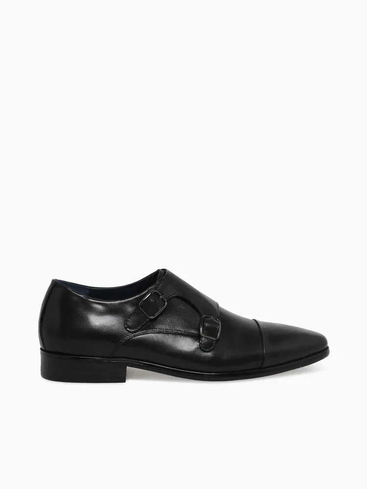 Jemuel Black Brushed Calf