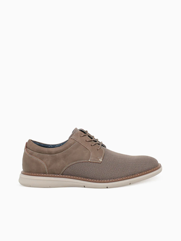 Chase Knit Plain Toe Taupe Multi