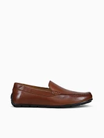 Motor Moc Toe Venetian Cognac Leather