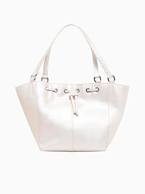 Daphner Tote Bag Silver