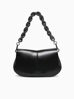 Helena Round Shoulder Bag Nero