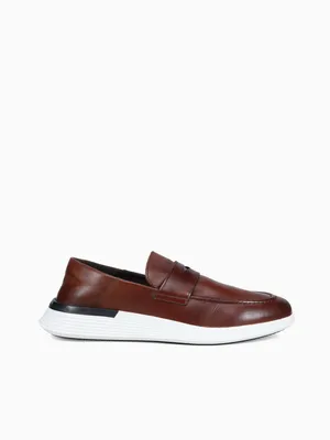 Crossover Loafer Maple White calfskin