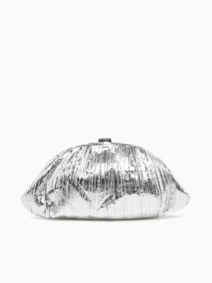 Jewel Clutch Silver