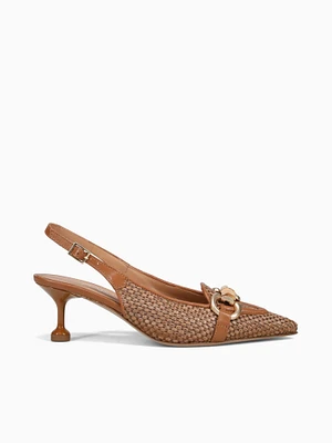 Makena  Tan 6056 59l raffia Nappa