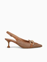 Makena  Tan 6056 59l raffia Nappa