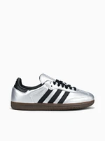 Samba Og W Silver Metallic Leather