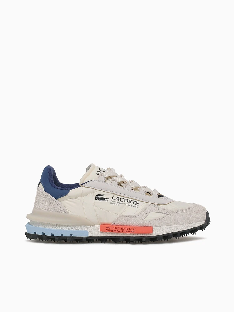 Elite Active Off White Navy mesh